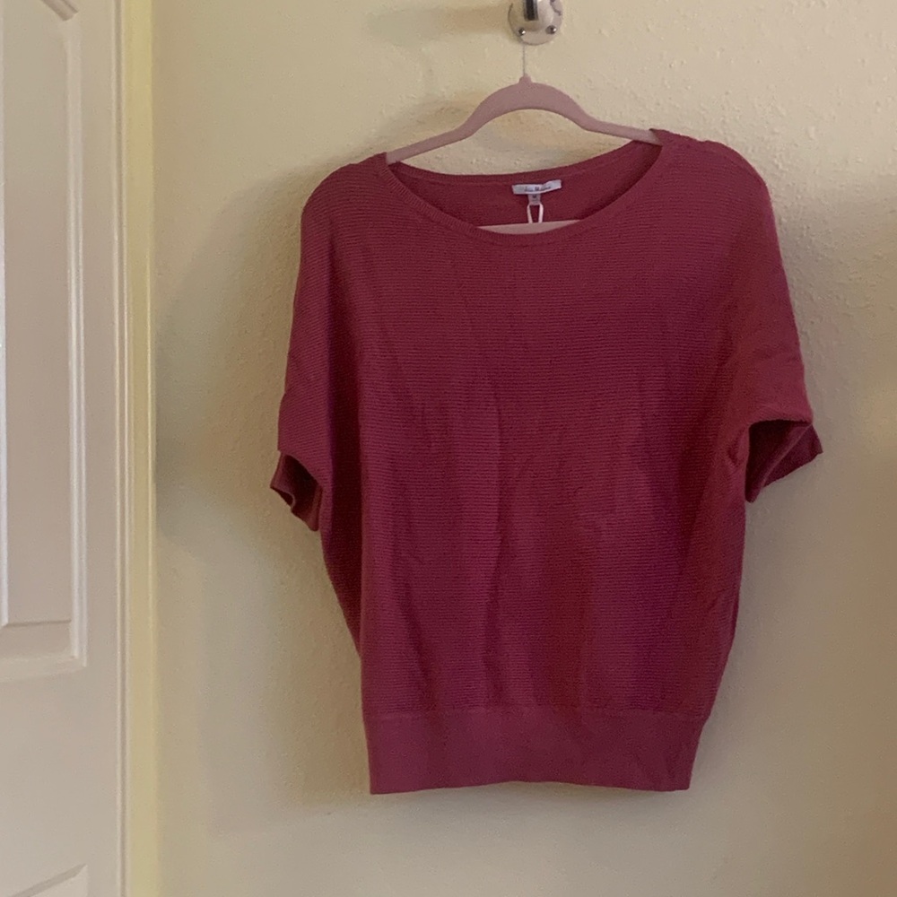 NWT Women's Short Sleeve Top - Pink